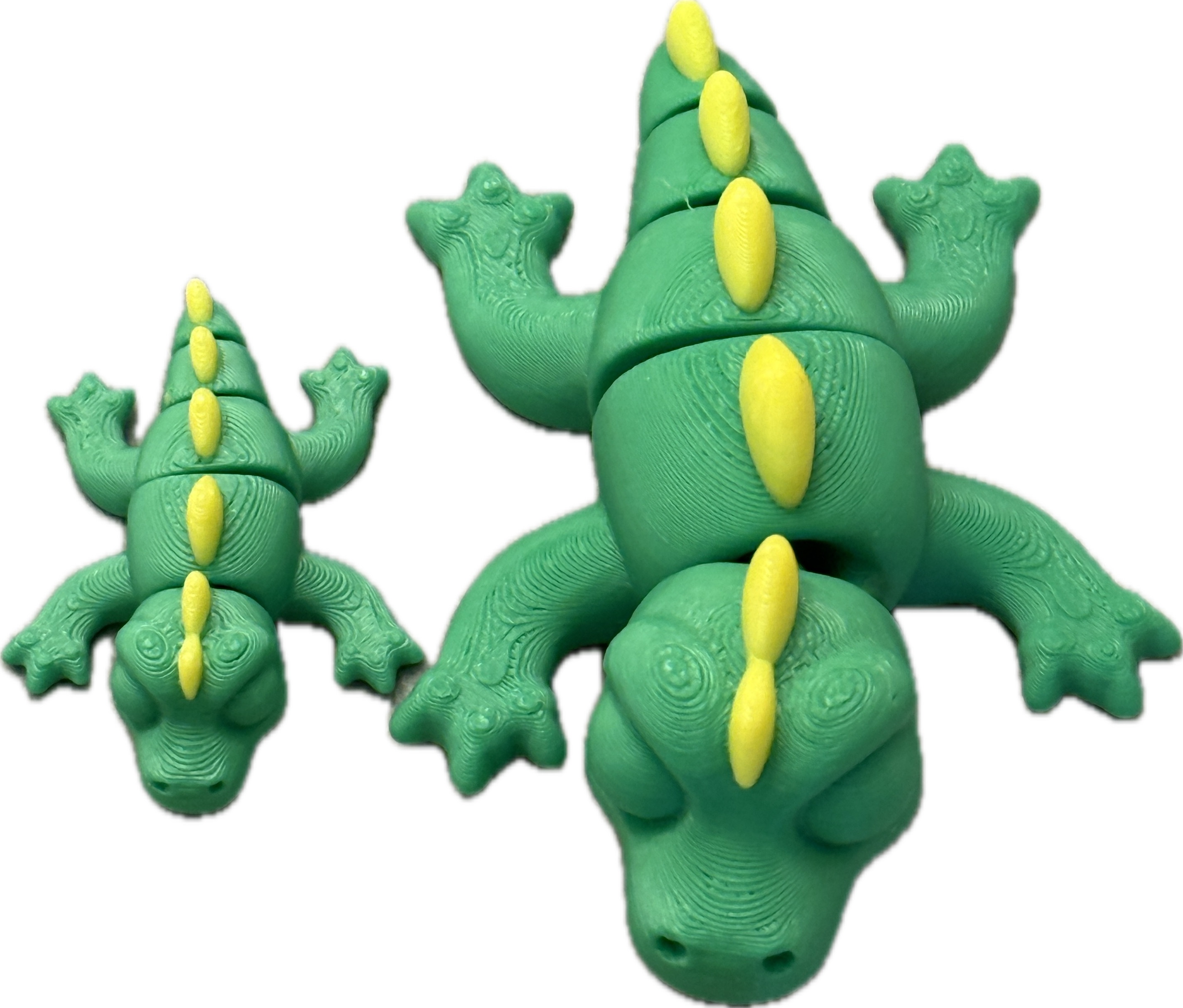 Flexi Momma and Baby Crocodiles